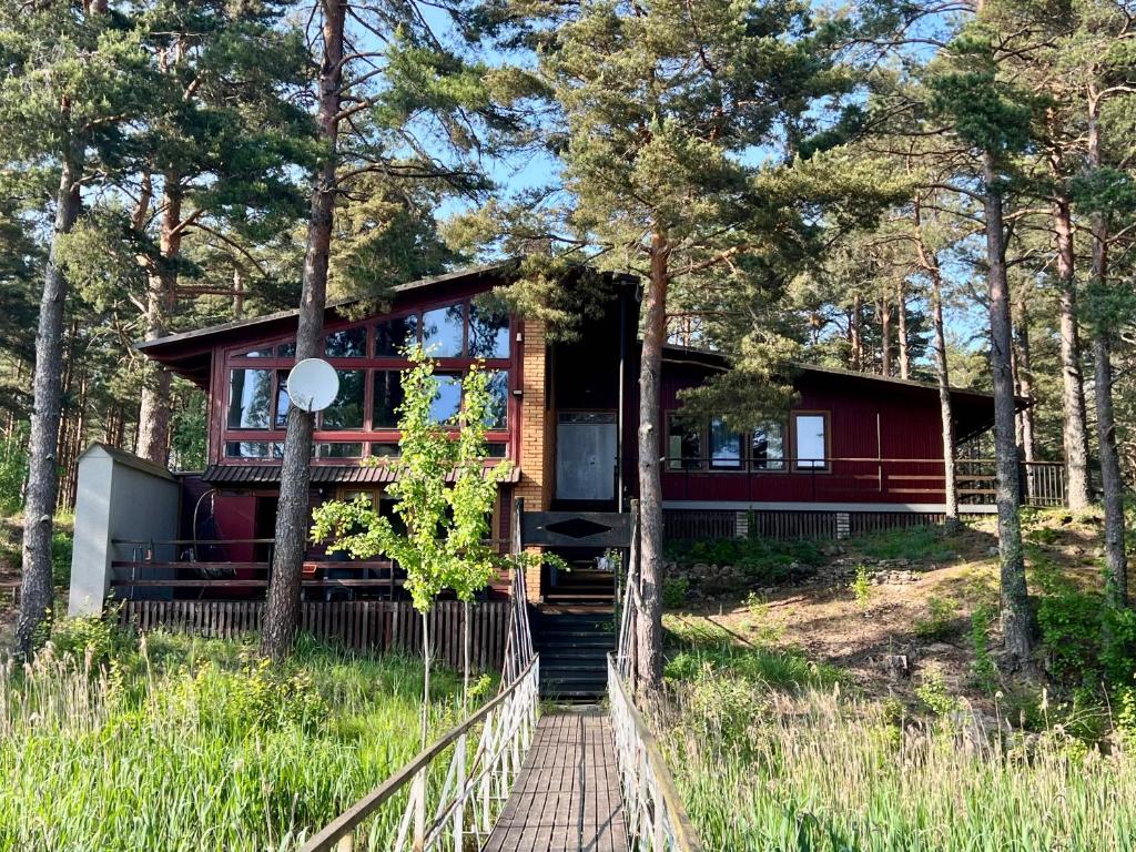Zahrada ubytování Vesiroos Villa