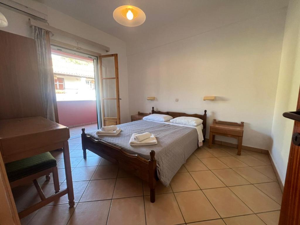 Postel nebo postele na pokoji v ubytování Villa Rebecca