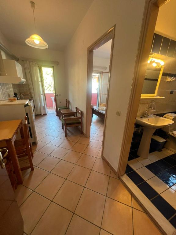Kuchyň nebo kuchyňský kout v ubytování Villa Rebecca