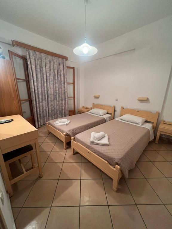 Postel nebo postele na pokoji v ubytování Villa Rebecca
