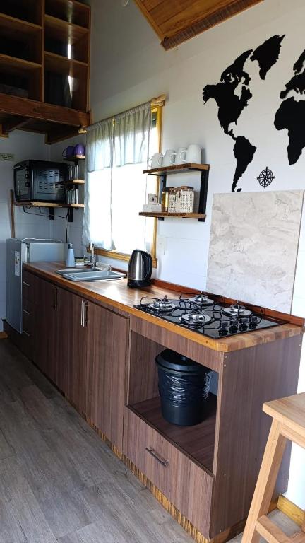 Cucina o angolo cottura di Tiny House Nativa