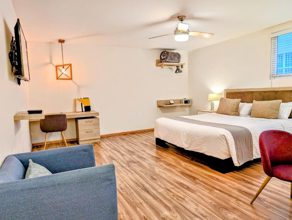 Casa Donceles Apartments and Suites, Alojamientos ideales para familias y grupos - Re Studio 1