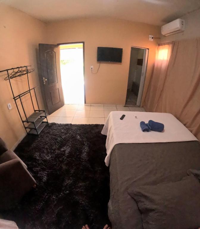 Postel nebo postele na pokoji v ubytování Hostel Refúgio dos Lençóis