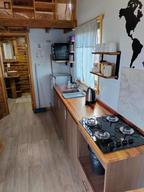 Cucina o angolo cottura di Tiny House Nativa