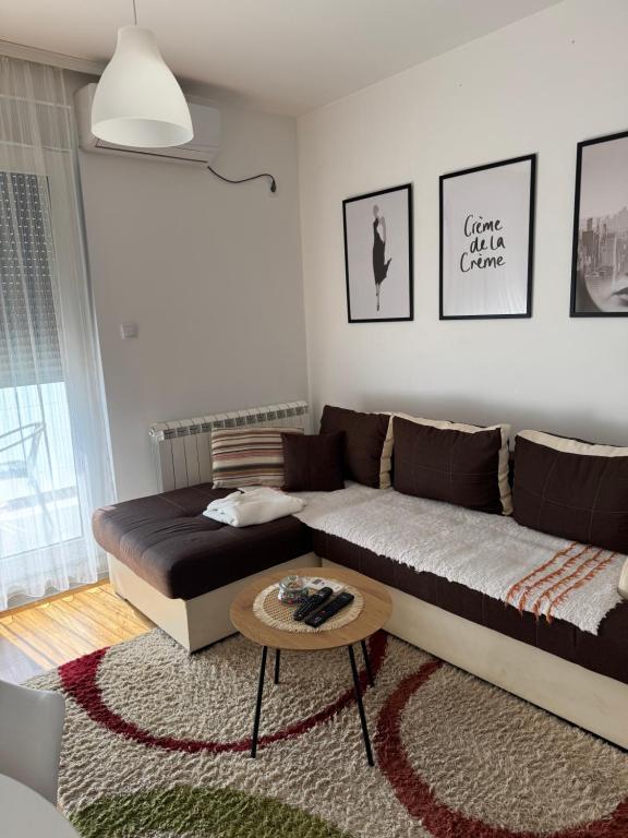 Posezení v ubytování Apartman Pazova