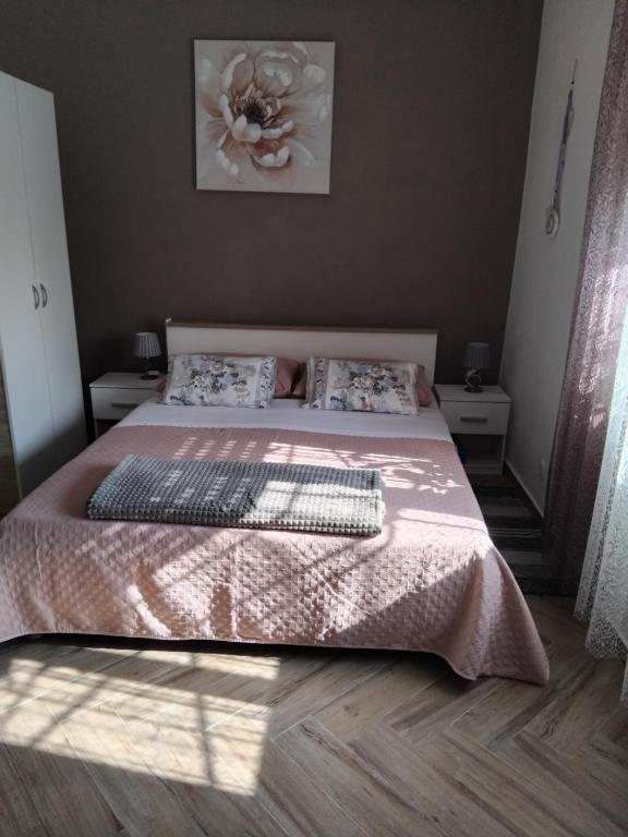 Postel nebo postele na pokoji v ubytování Studio Luna