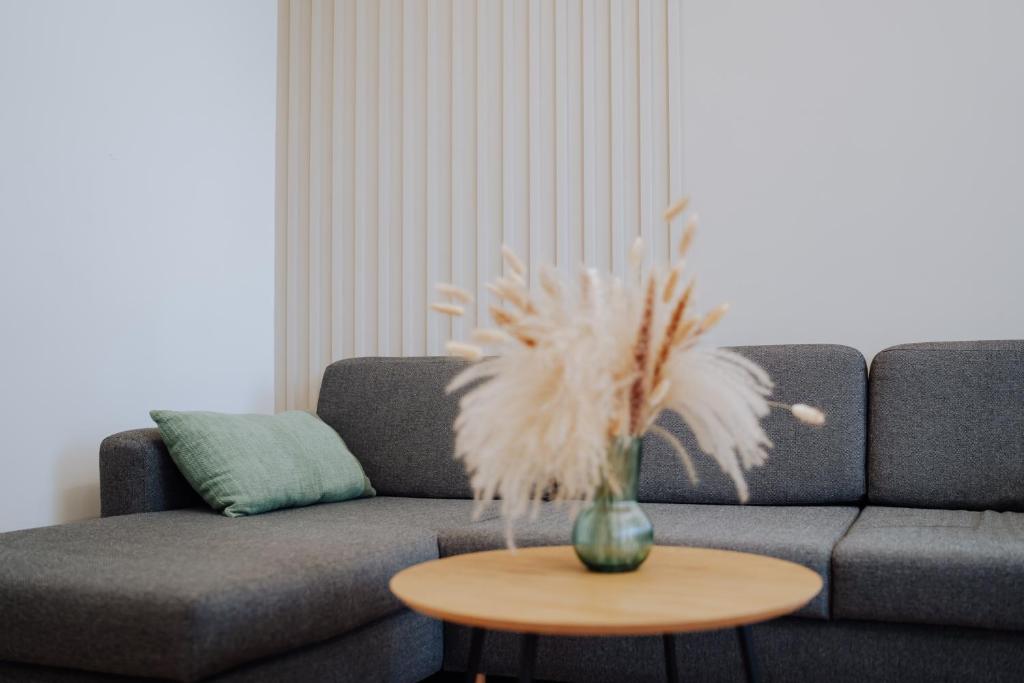 Χώρος καθιστικού στο 2BR in Central Chișinău Walk to Piața Centrală