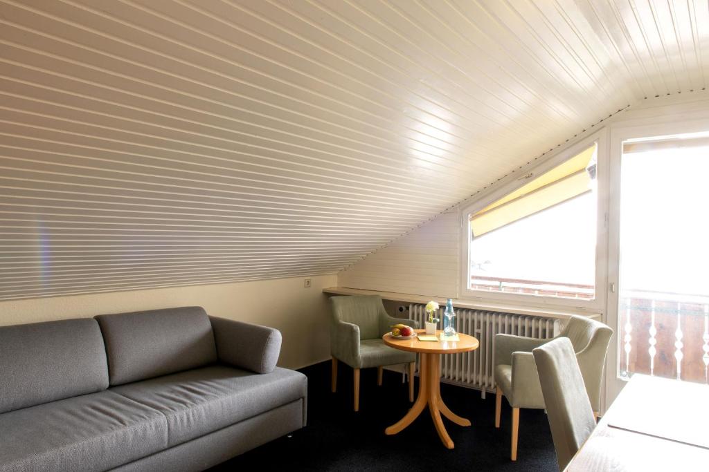 Posezení v ubytování Hotel Fernblick