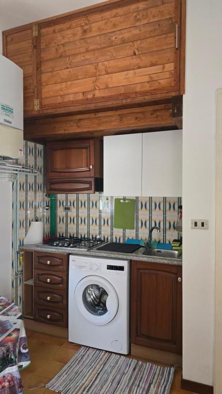 Η κουζίνα ή μικρή κουζίνα στο Casa Lilly