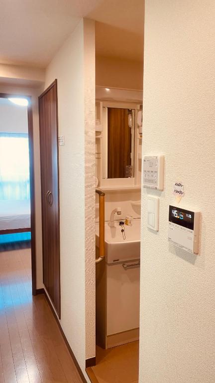 Koupelna v ubytování SkyHotel Ryogoku 駅徒歩4分