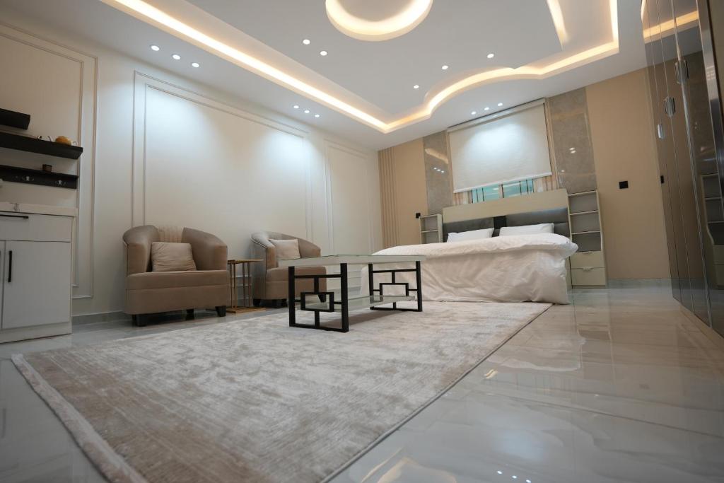 Posezení v ubytování FHr للشقق المفروشة