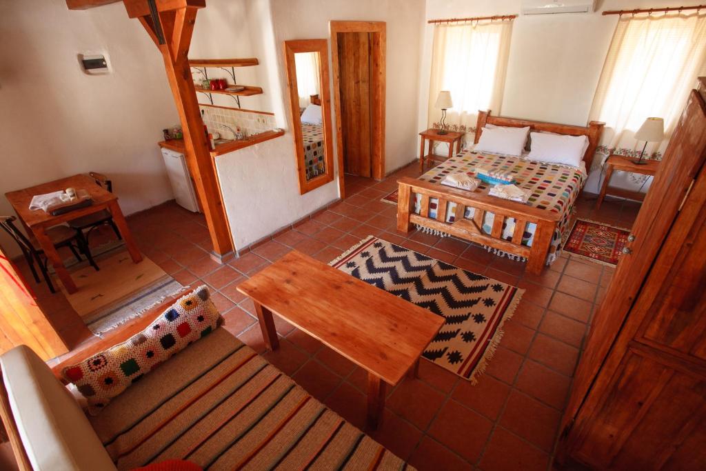 Postel nebo postele na pokoji v ubytování Ionia Guest House
