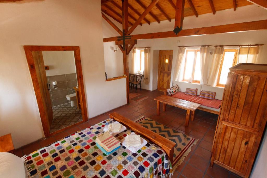 Postel nebo postele na pokoji v ubytování Ionia Guest House