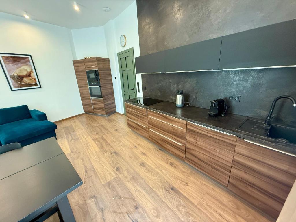 Kuchnia lub aneks kuchenny w obiekcie Luxury Residence Kmochova