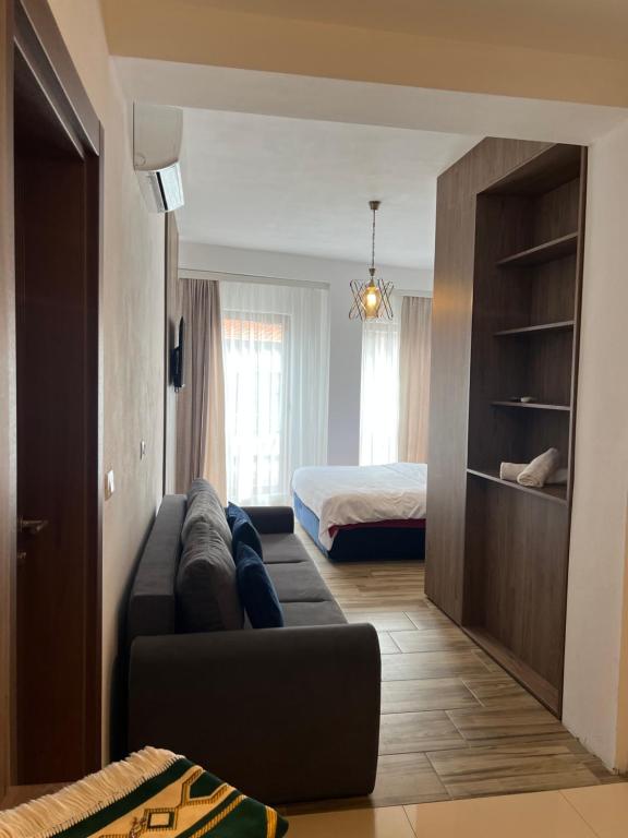 Postel nebo postele na pokoji v ubytování Begu Motel
