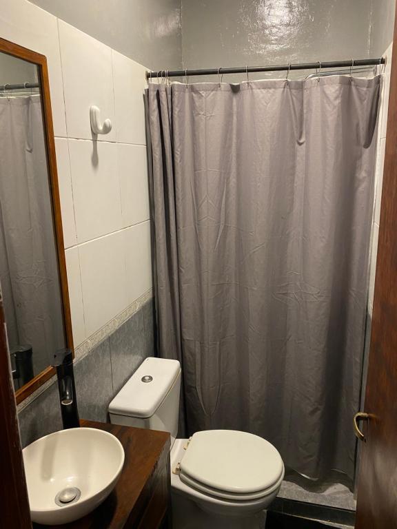 Koupelna v ubytování Casita de Norma