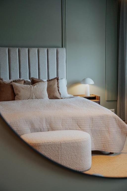 Postel nebo postele na pokoji v ubytování Hotel Vest Mar