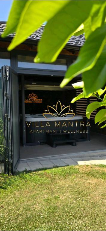 Zahrada ubytování Wellness Villa Mantra Bačka Topola