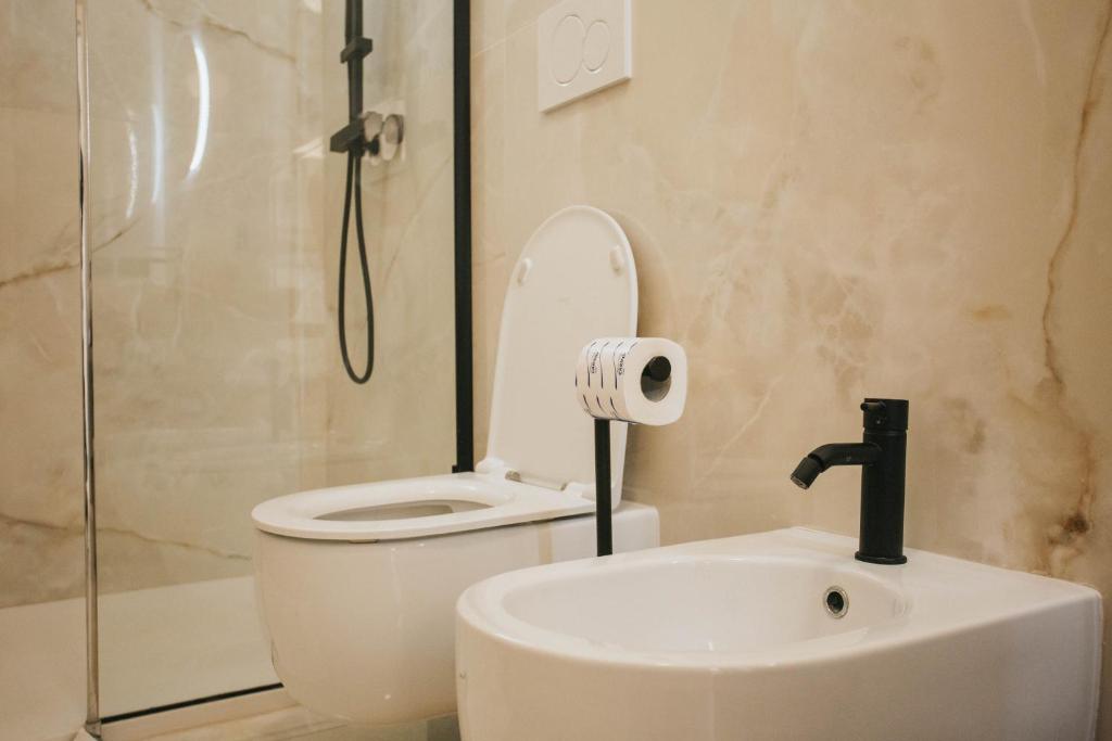 Koupelna v ubytování Dalia Suite & Relax