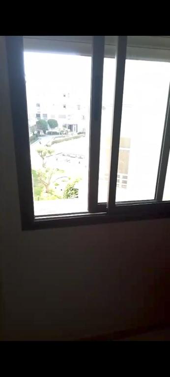 a close up of a window in a room at Mansbay in O Ben Slimane
