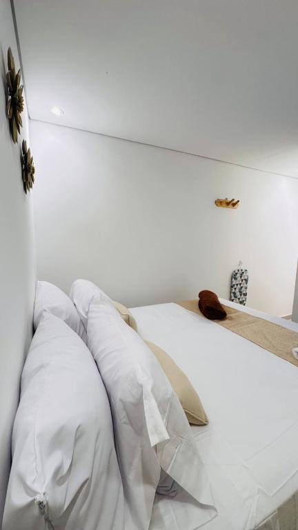 Postel nebo postele na pokoji v ubytování Hotel Jelt Aeropuerto