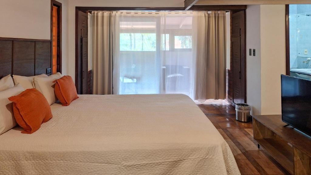 Postel nebo postele na pokoji v ubytování La Locanda