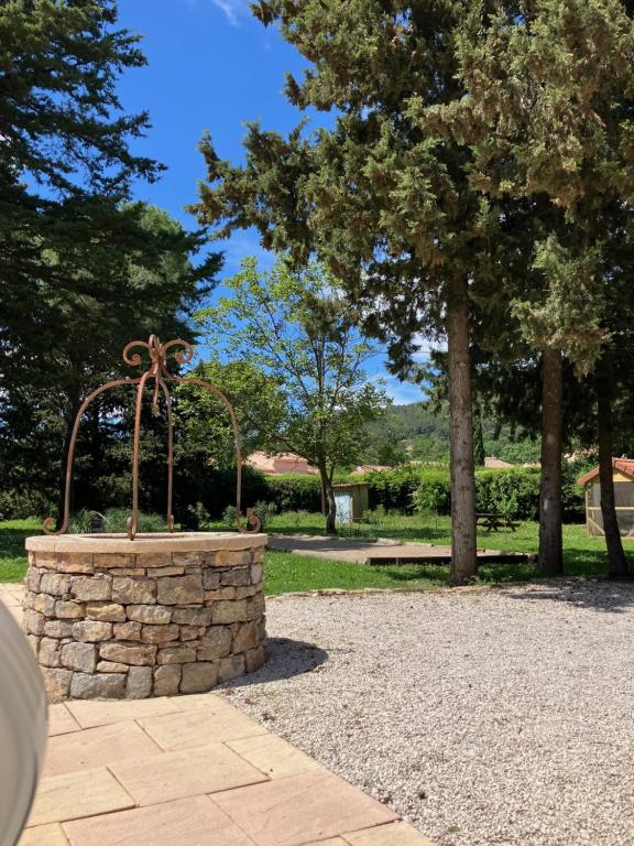 Zahrada ubytování La Bastide du Val
