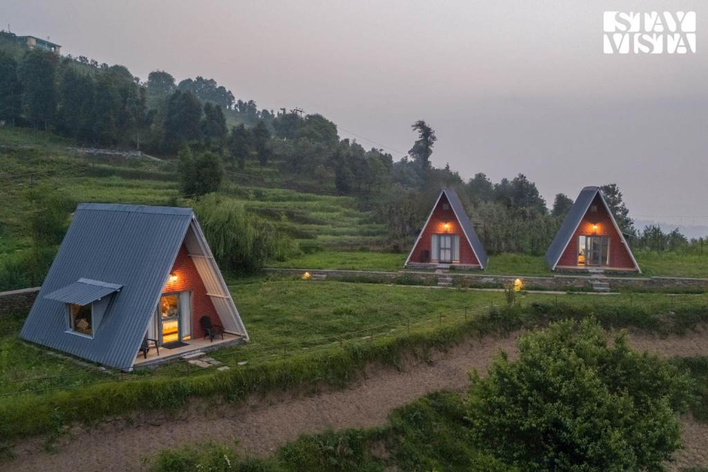 Příroda nedaleko vily