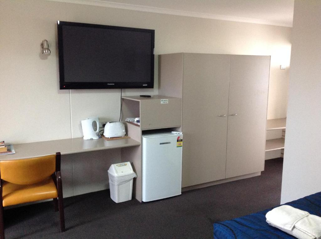 Kuchyň nebo kuchyňský kout v ubytování Tannum Sands Hotel / Motel