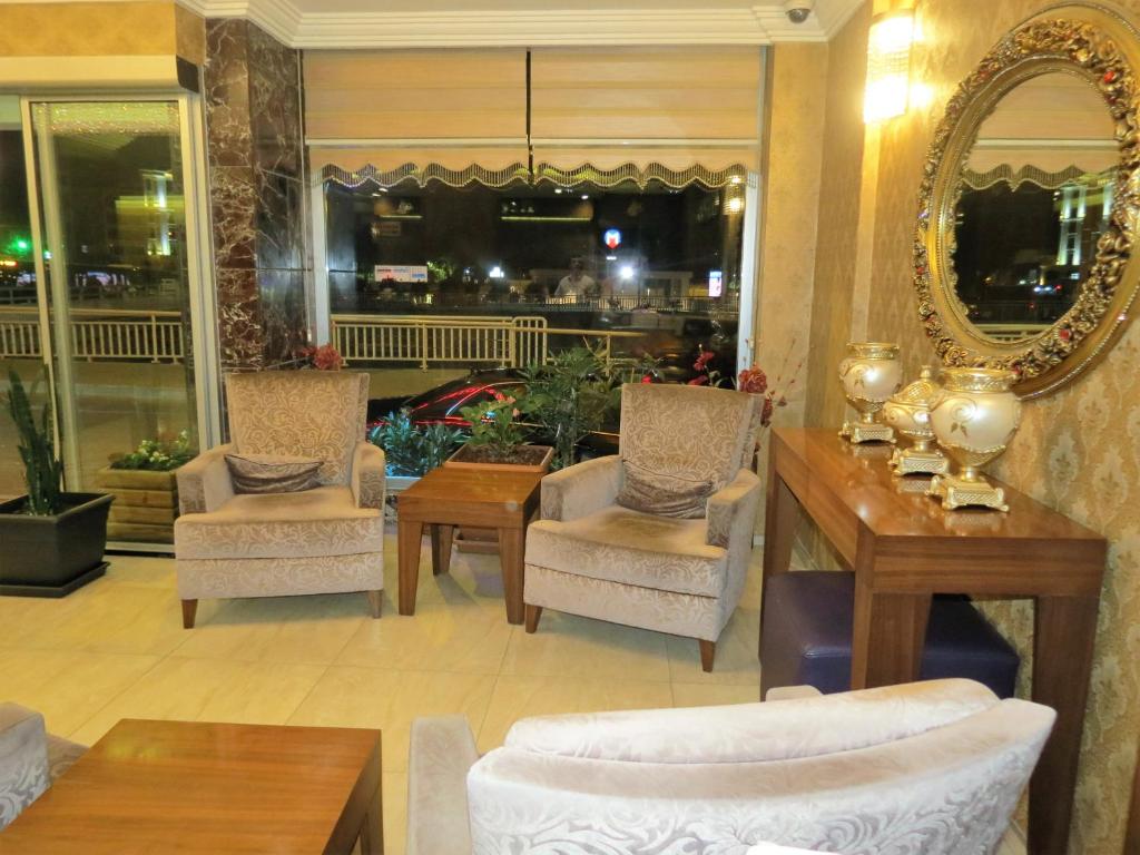Posezení v ubytování Hotel Akyildiz
