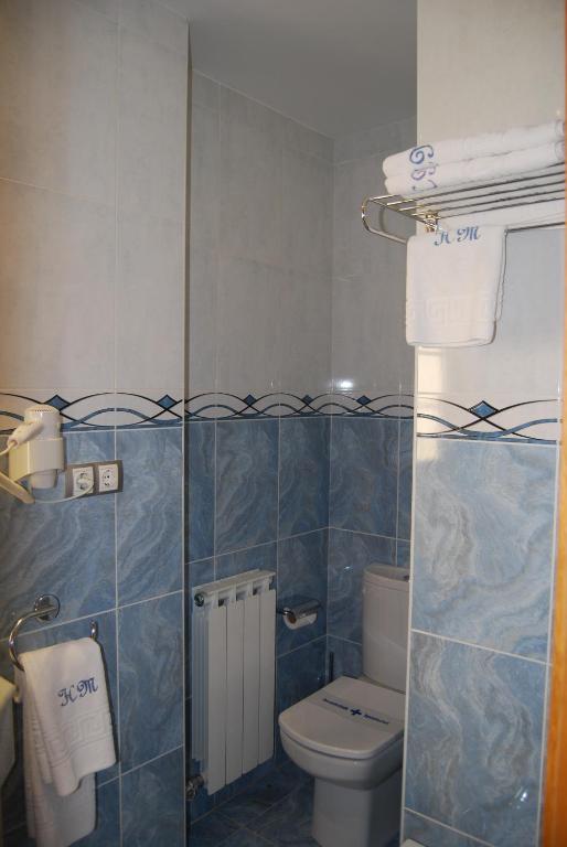 Koupelna v ubytování Hotel Meleiros
