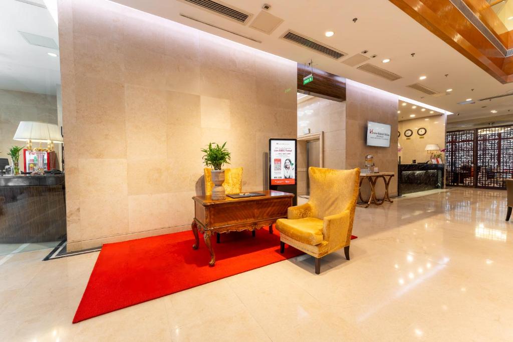 Posezení v ubytování Swiss-Belhotel Blulane