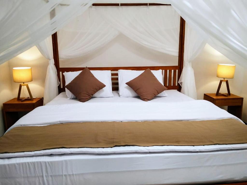 Postel nebo postele na pokoji v ubytování Lonthar B&B