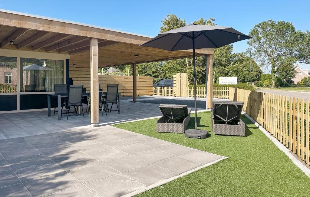 Αίθριο ή υπαίθριος χώρος στο Stunning Home In Stavenisse