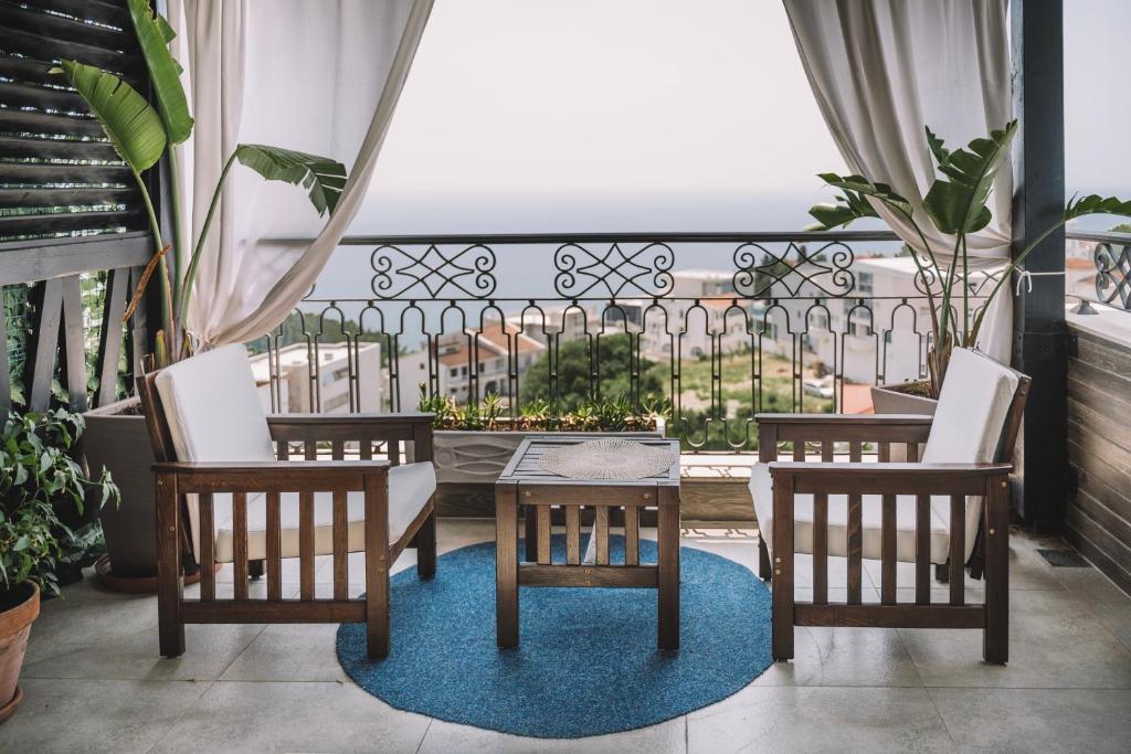 Balkón nebo terasa v ubytování Padam Hotel & SPA