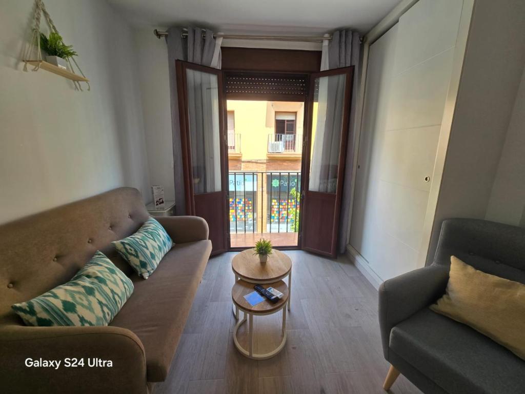 A seating area at San Pablo Rooms