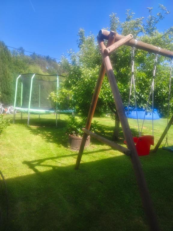 Herní místnost nebo prostor pro děti v ubytování Chalupa Kojetice