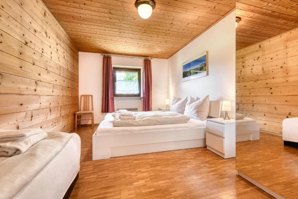 Postel nebo postele na pokoji v ubytování Haus Haas