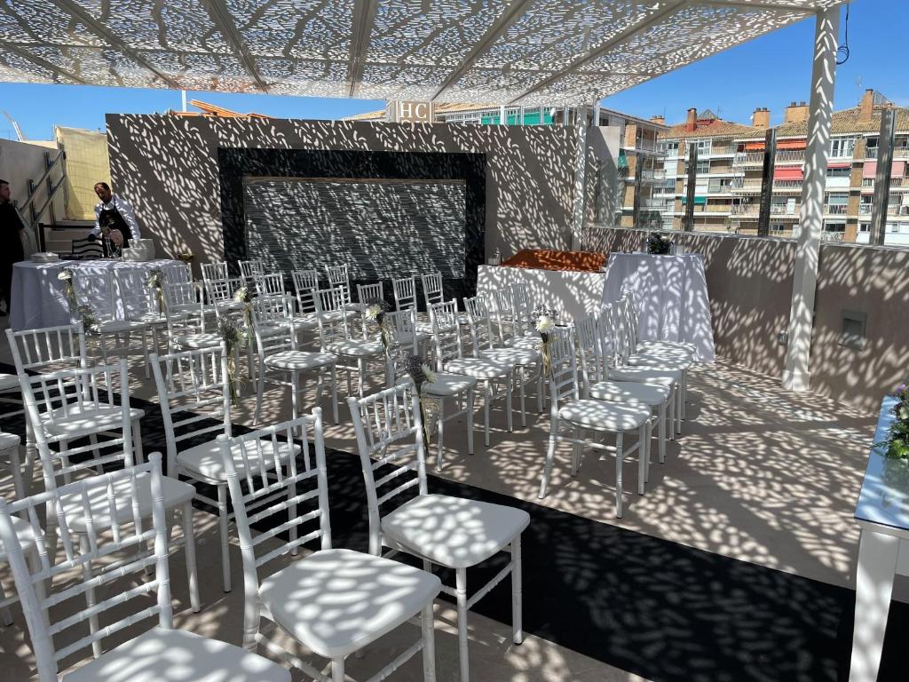 Restaurace v ubytování Hotel Andalucía Center