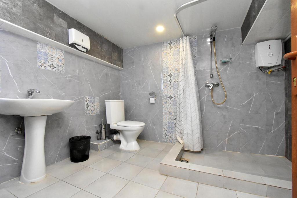 Koupelna v ubytování City-Lime Guest House