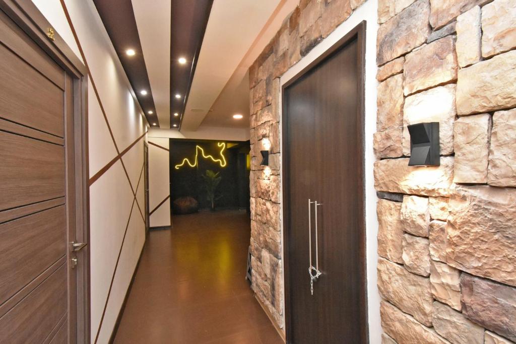 TV a/nebo společenská místnost v ubytování City-Lime Guest House