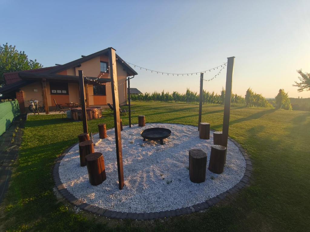 Zahrada ubytování Guesthouse and Wellness VINEA