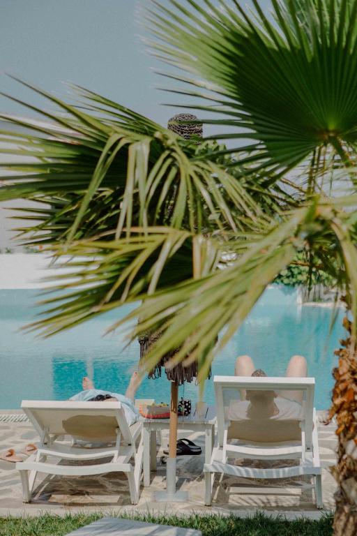 Bazén v ubytování Samothraki Village Hotel nebo v jeho okolí