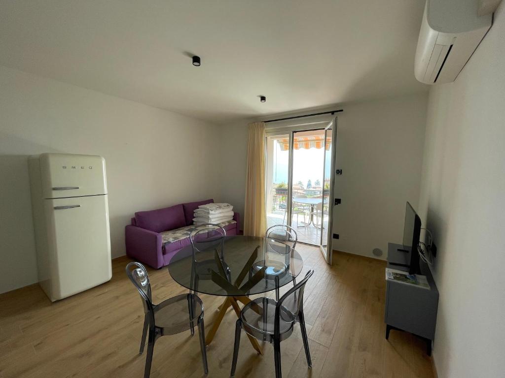 Posezení v ubytování Residence Mirabel