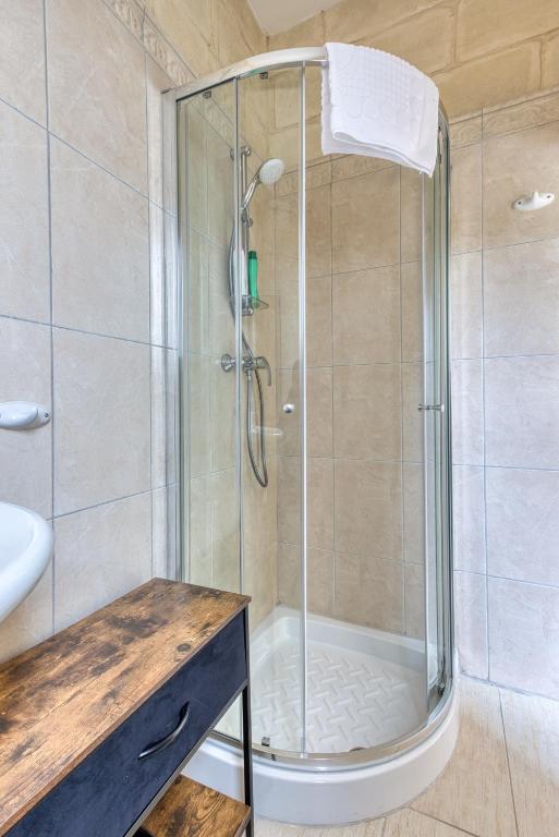 Koupelna v ubytování Melita Breeze House