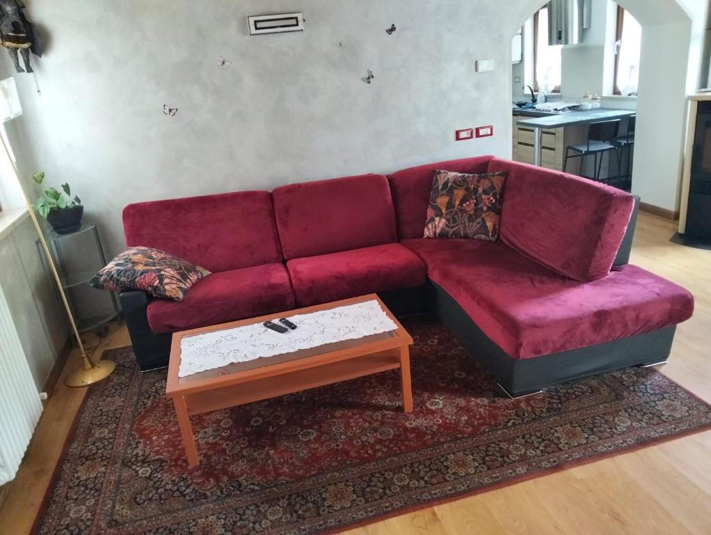 Posezení v ubytování Casa AgriBon