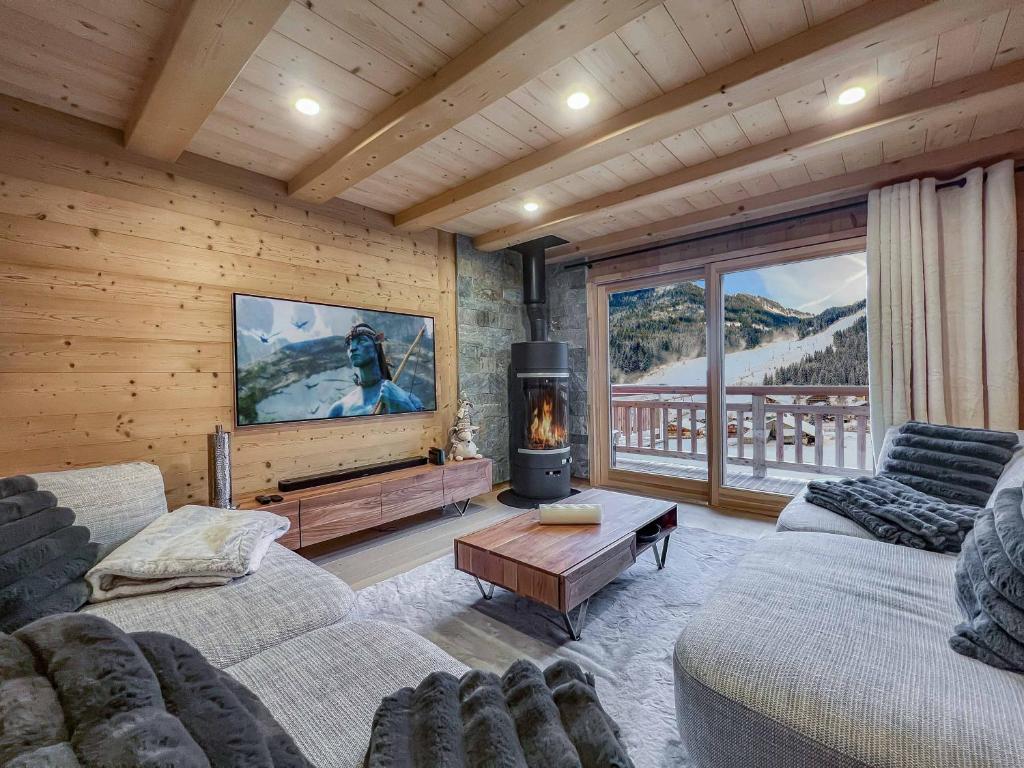 1/2 Chalet : douceur Alpine au Linga