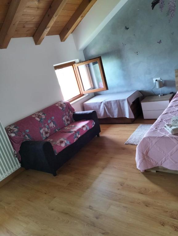 Posezení v ubytování Casa AgriBon
