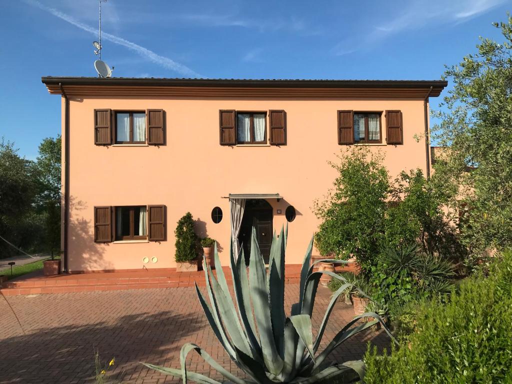 Budova, v ktorej sa ubytovanie bed & breakfast nachádza