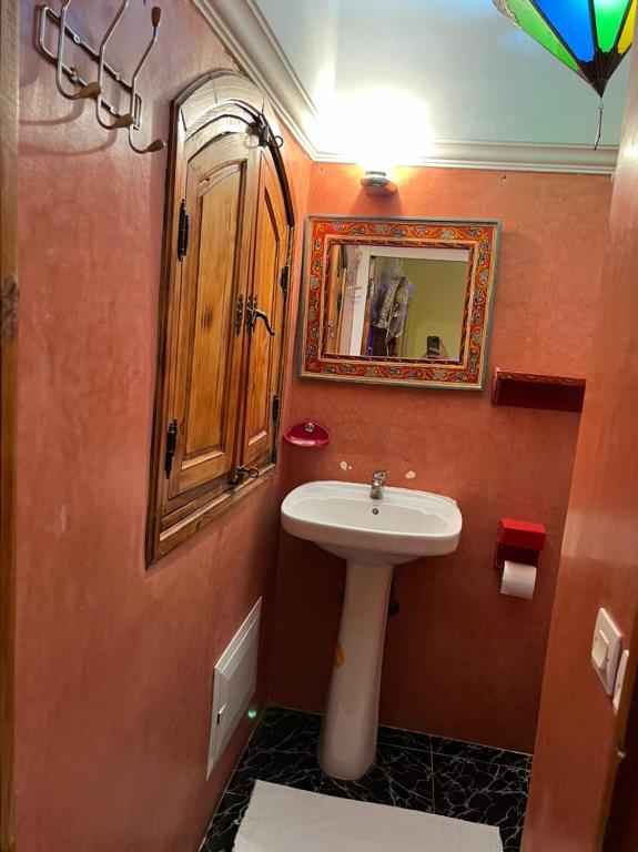 Koupelna v ubytování Riad Elijah Marrakech & Spa